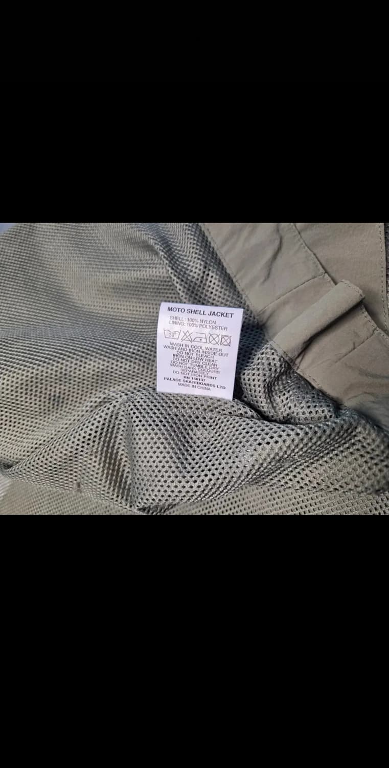 [L] 23SS 팔라스 모토 쉘 자켓 딥그린 판매 상품이미지8