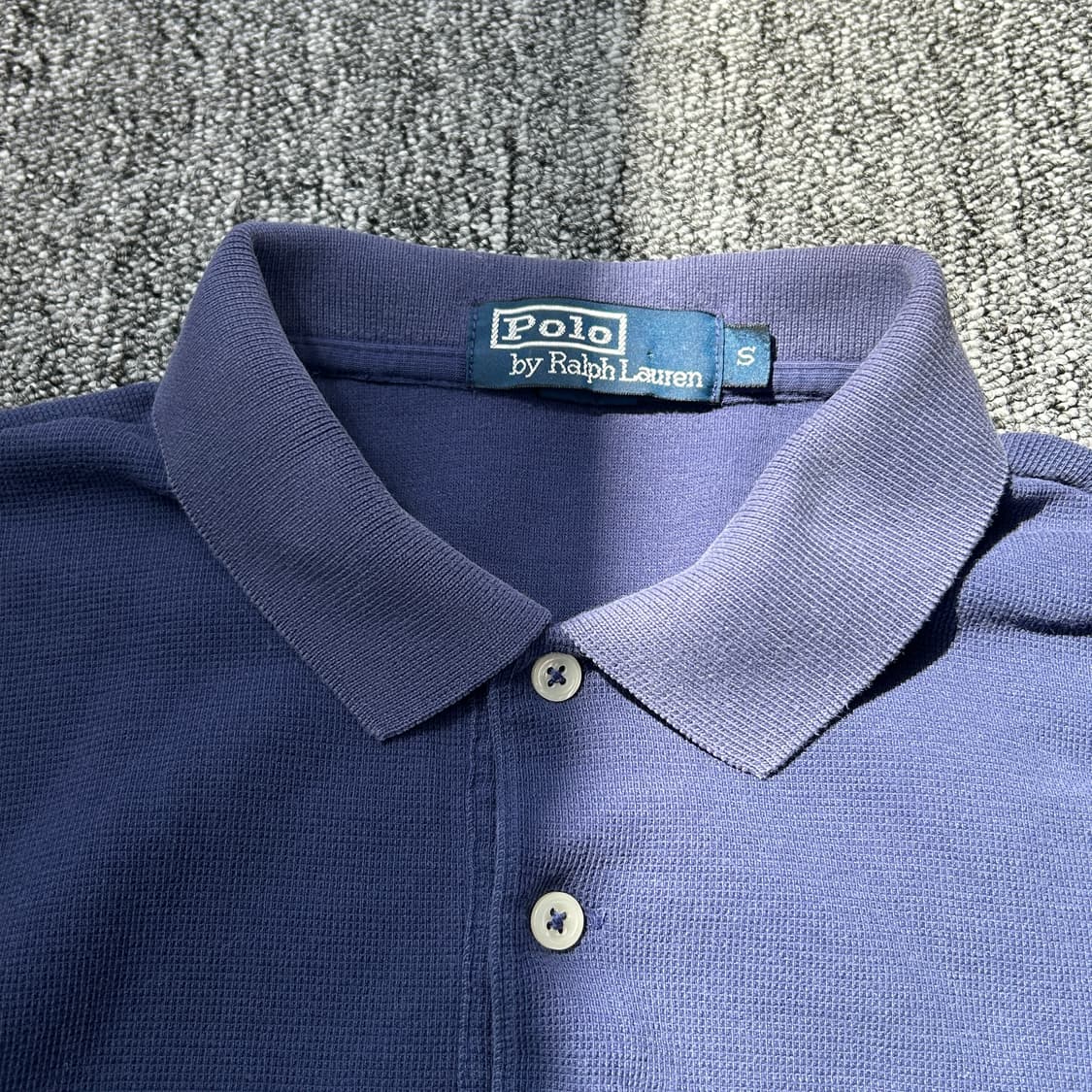 폴로 랄프로렌 네이비 메쉬 PK 반팔티셔츠 상품이미지5