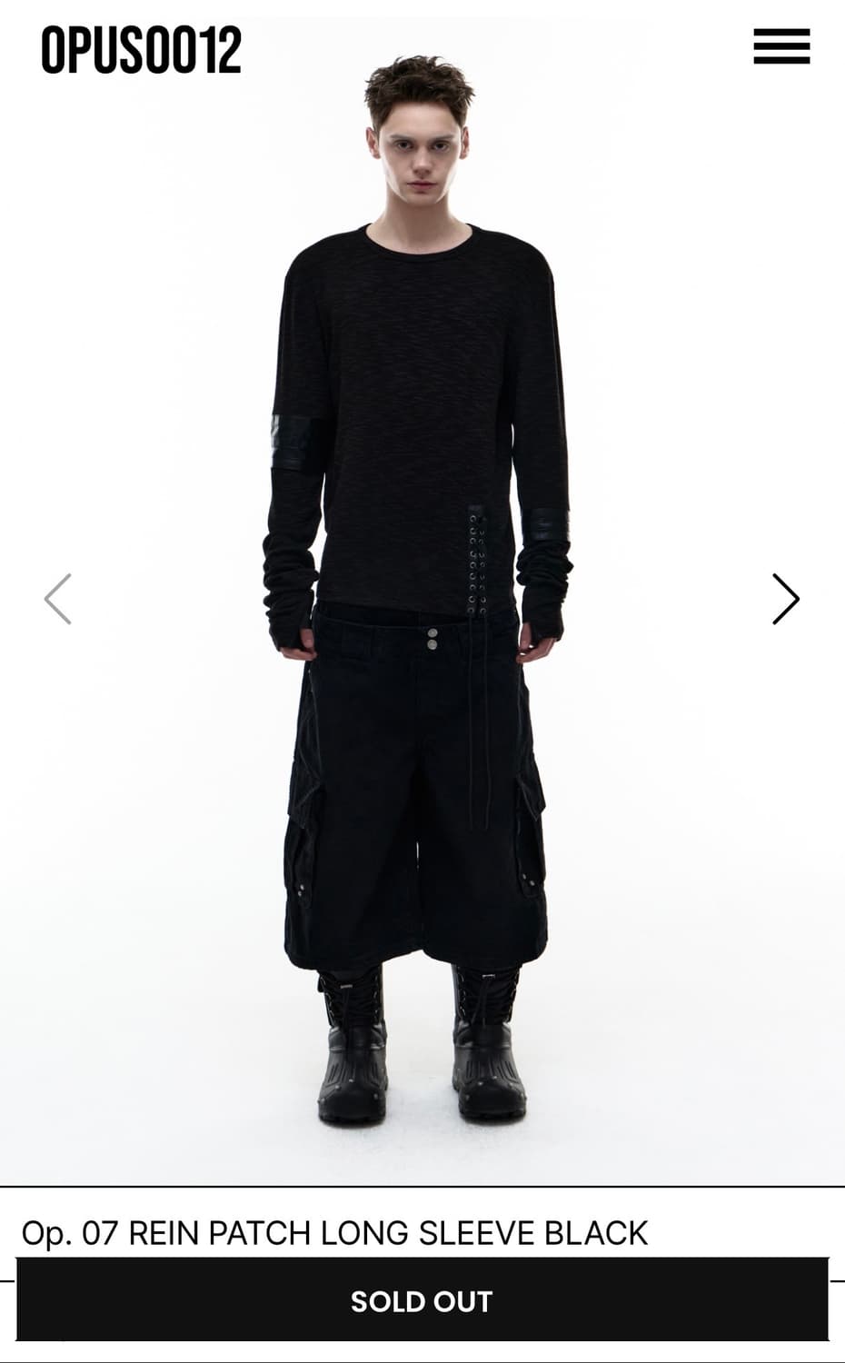 Opus 0012 Op. 07 REIN PATCH LONG SLEEVE  상품이미지2