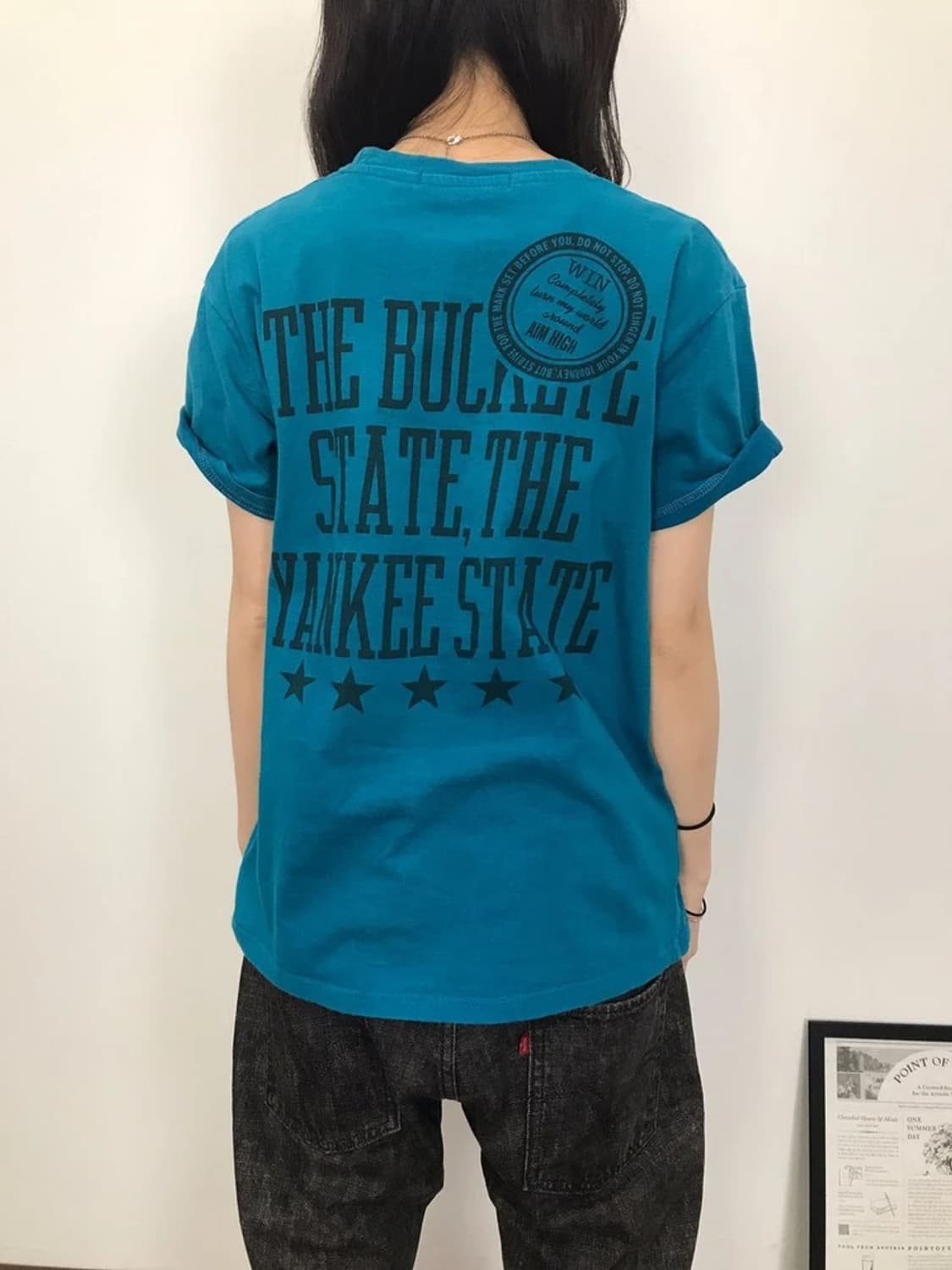 Japanese Vintage Mint Graphic Tee 상품이미지1