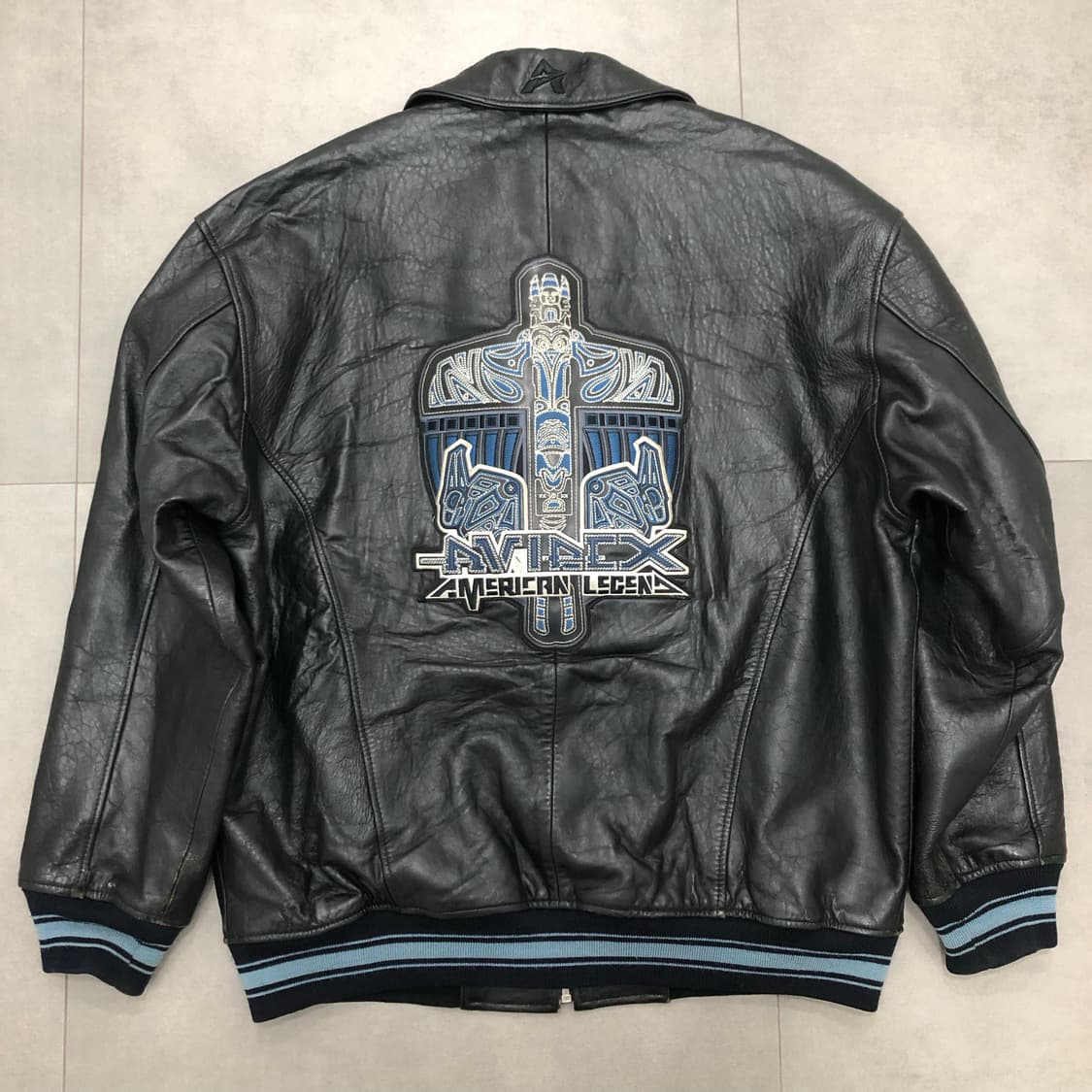 아비렉스 아메리칸레전드 레더 가죽 자켓 XXL 상품이미지8