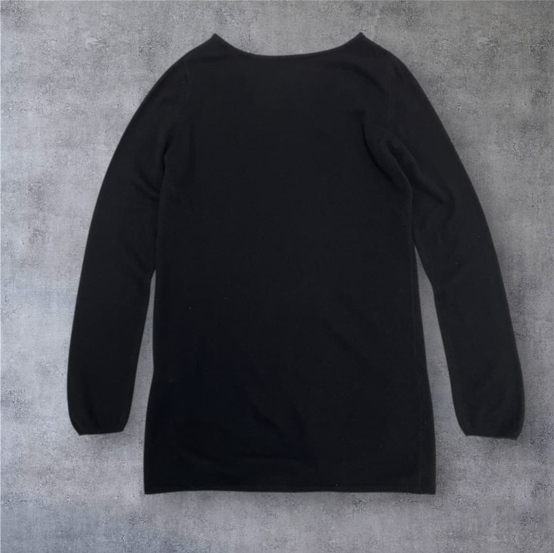 샵엠 Shop M 블랙 캐시미어 니트 원피스 FREE 상품이미지7