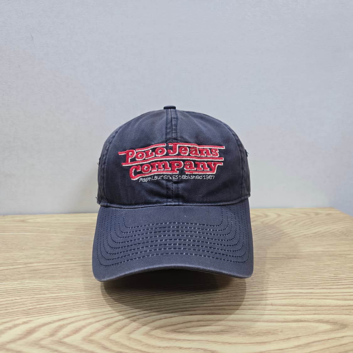 WS 폴로진스 90s 빈티지 볼캡 네이비 상품이미지1