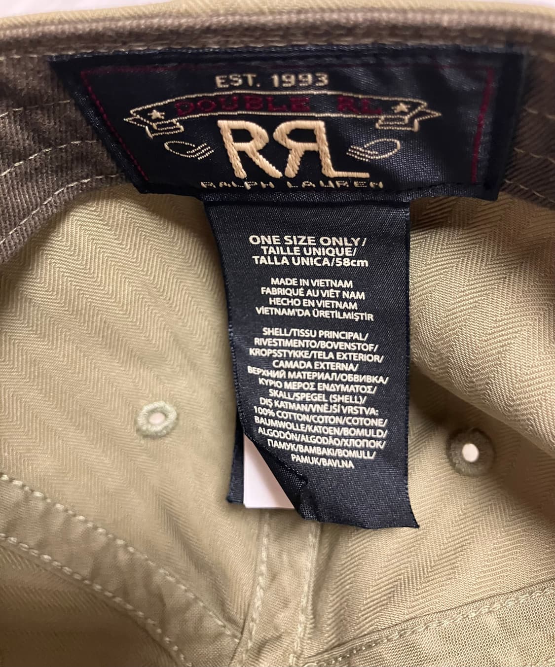 [RRL] 더블알엘 볼캡 상품이미지4