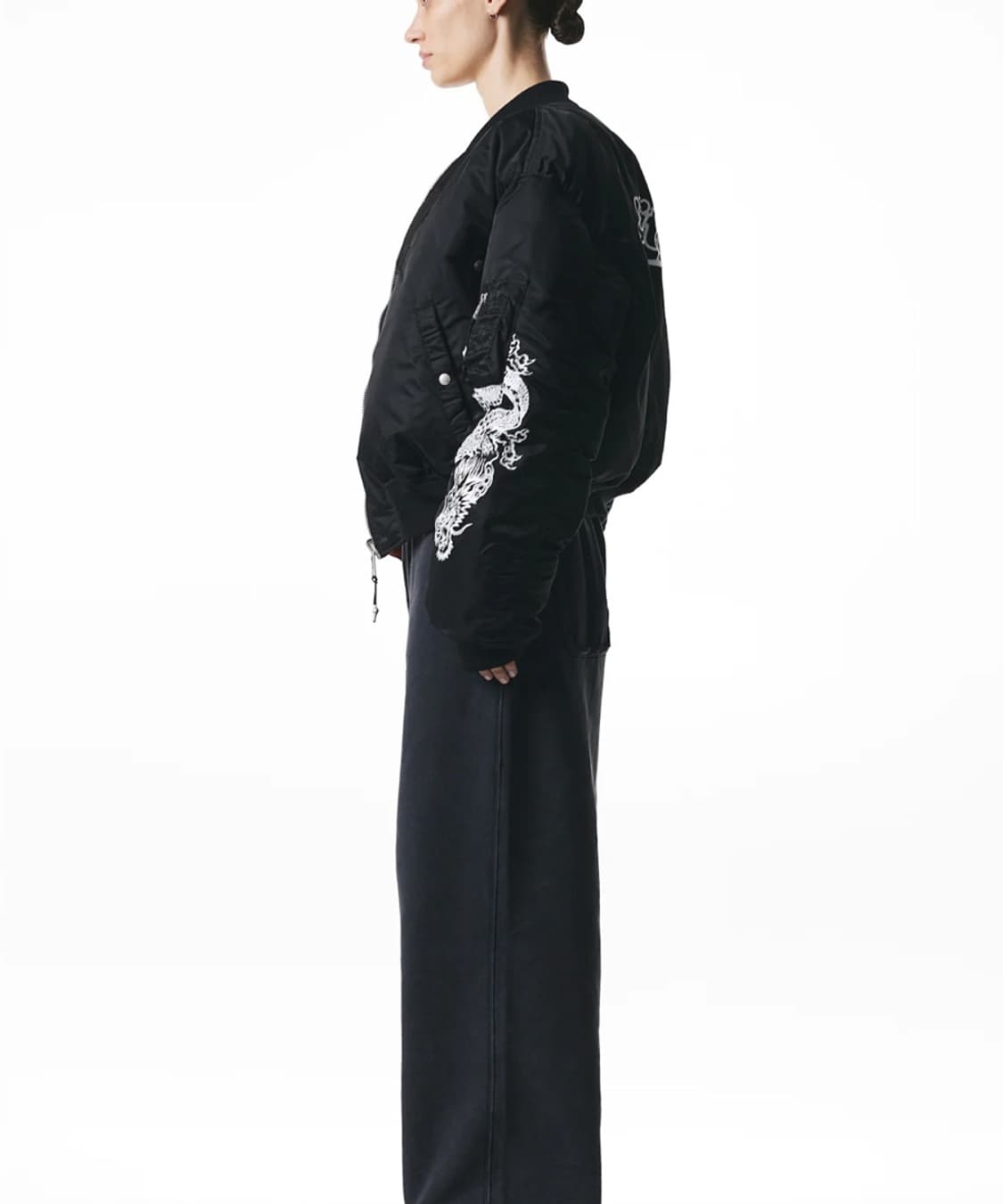 h&m h2 헤론 프레스톤 리버시블 보머 재킷 ma-1 상품이미지7