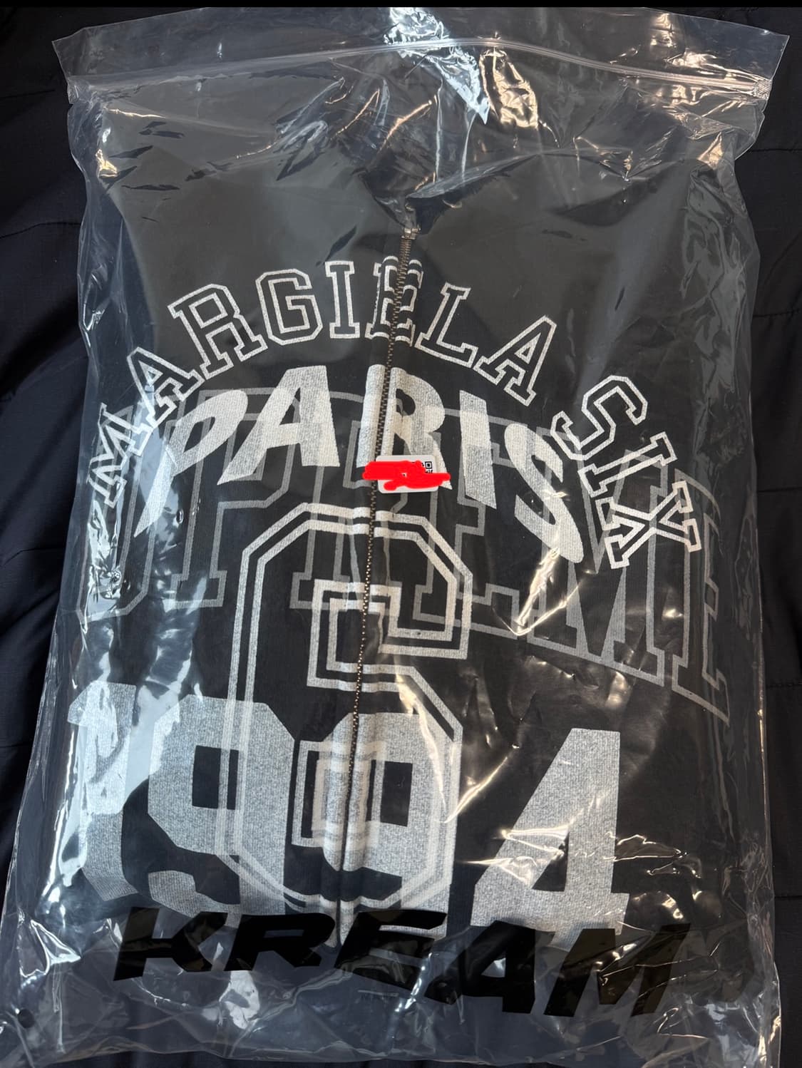 슈프림 x MM6 메종 마르지엘라 후드집업 L판매 상품이미지2