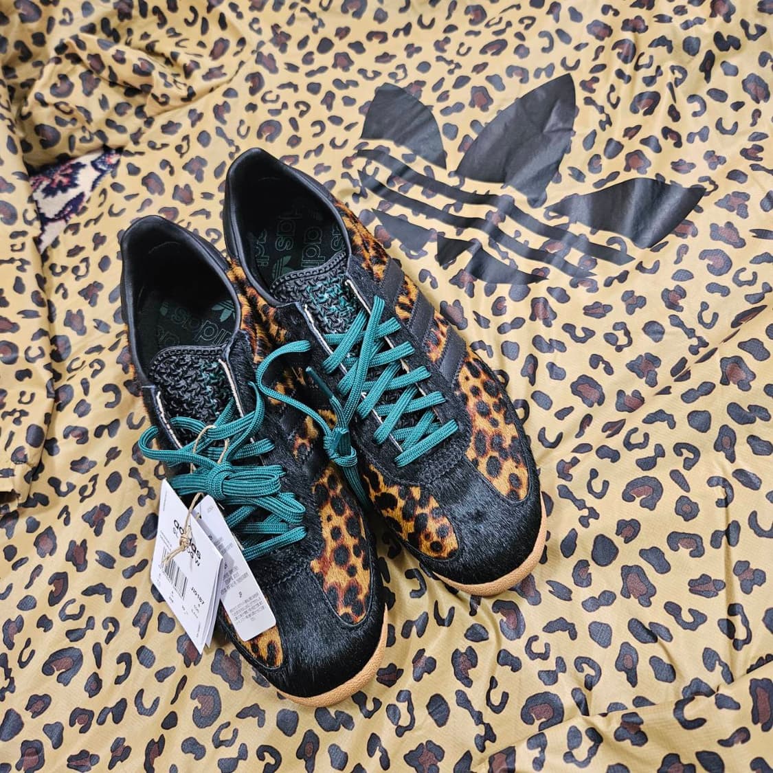 아디다스(Adidas) 레오파드 호피 집업 바람막이 자켓
 상품이미지9