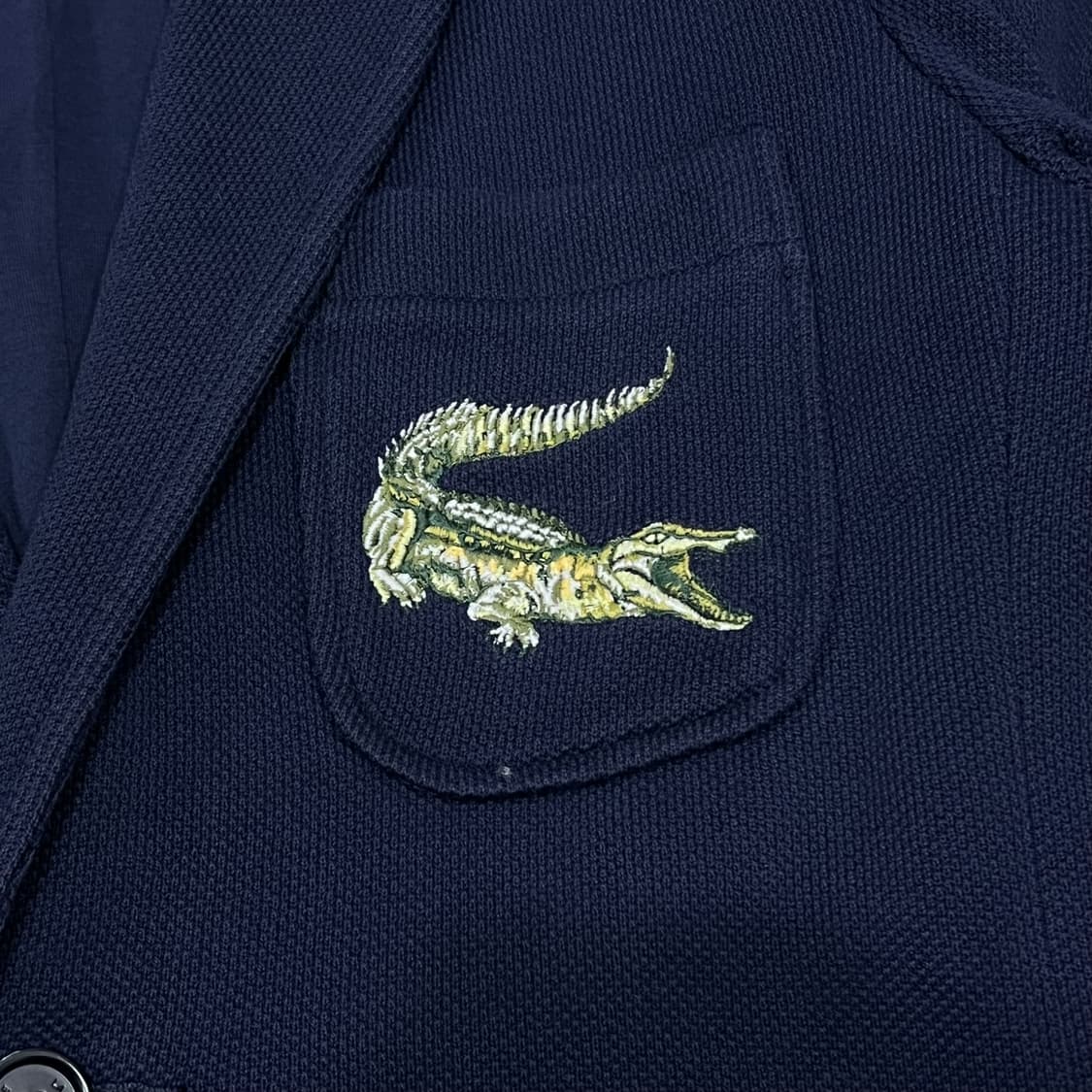 라코스테 로고자수 코튼 블레이저 s08677 상품이미지6