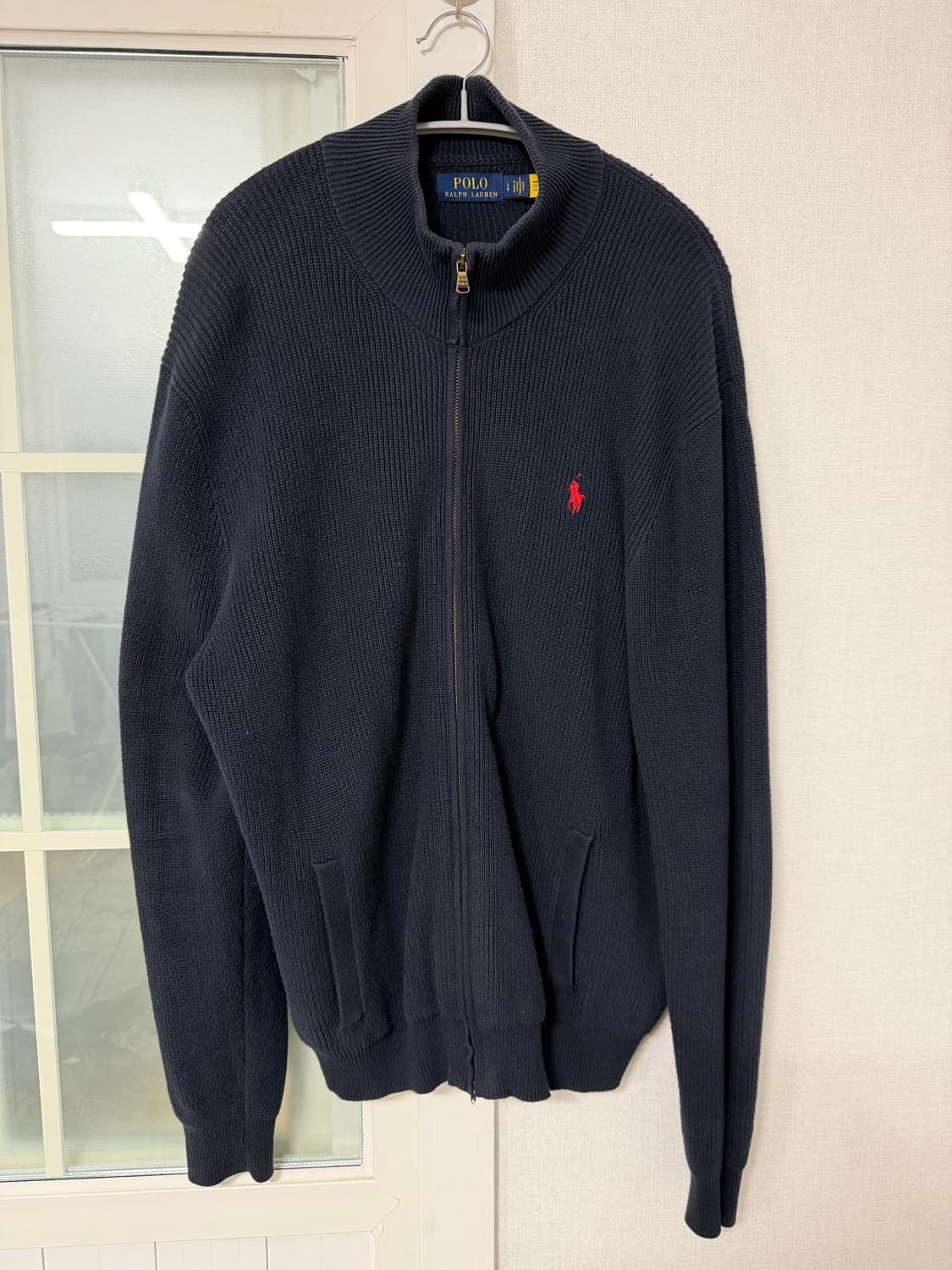 폴로 니트집업 상품이미지1