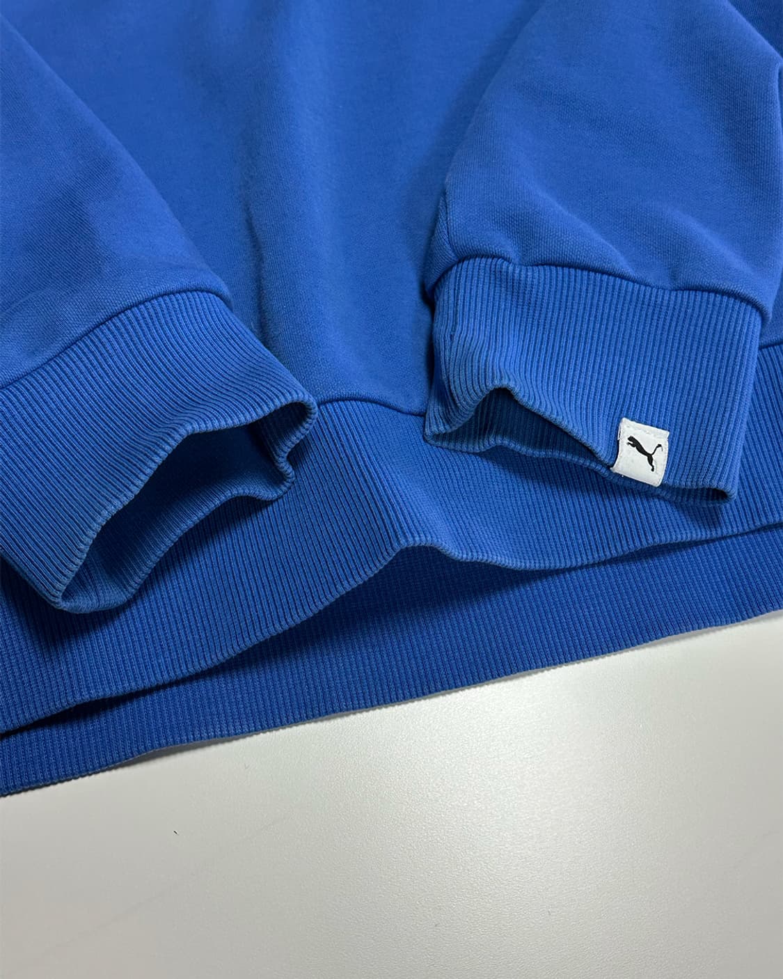 푸마 맨투맨 블루 상품이미지3