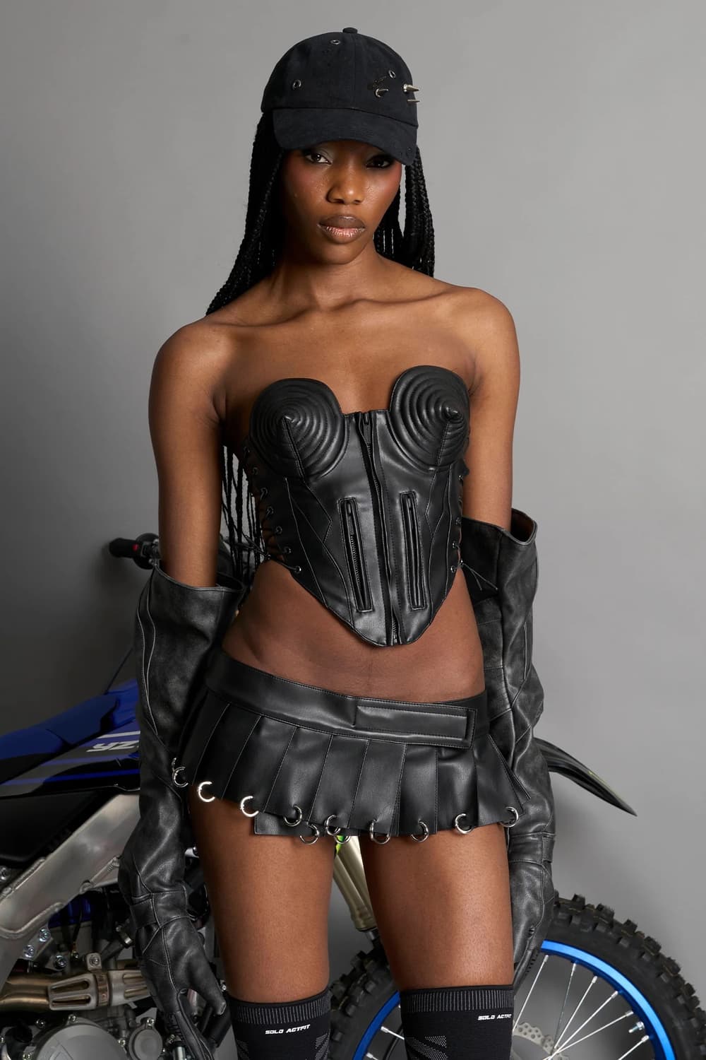 Namilia moto cone top black  상품이미지2