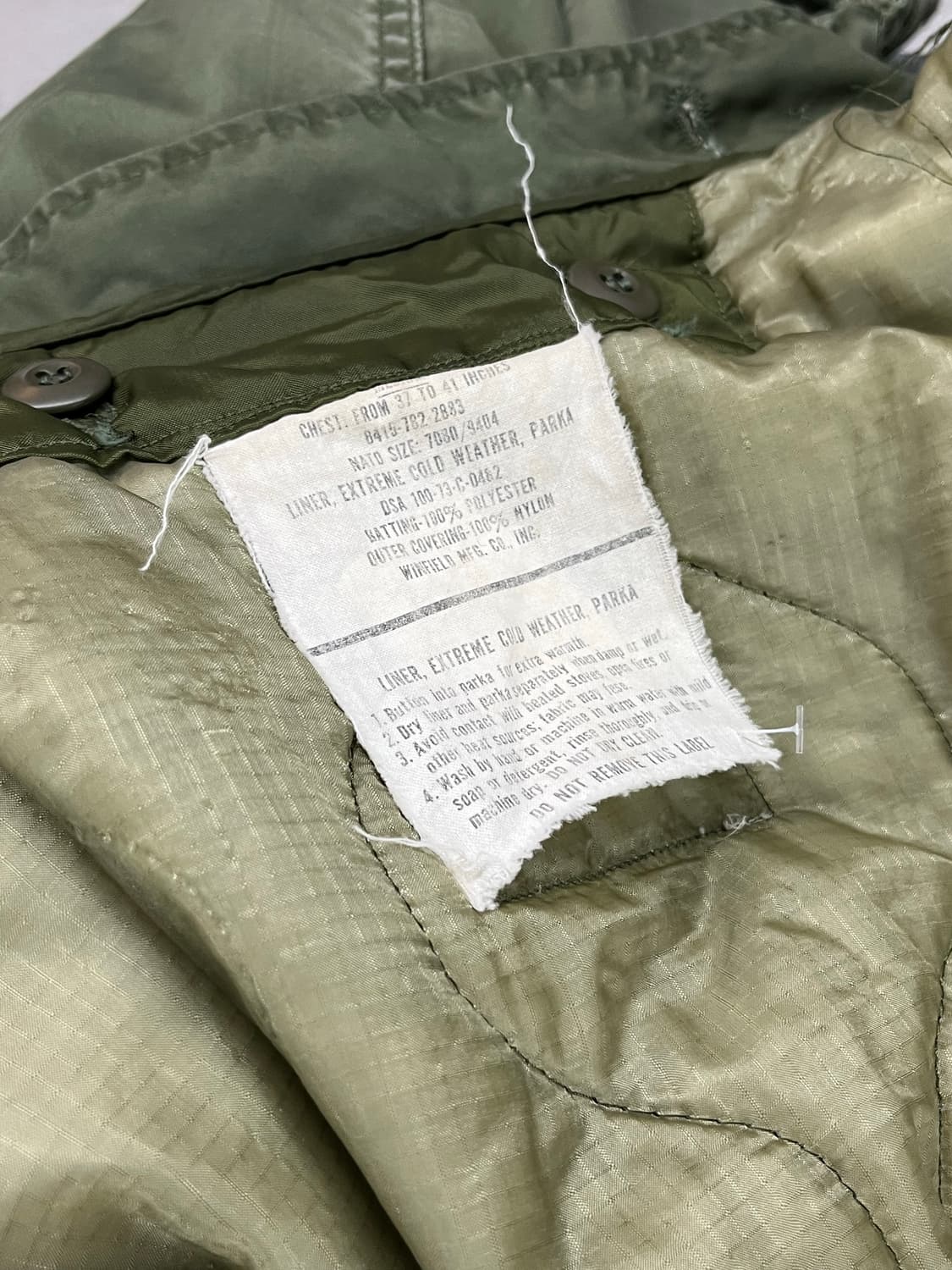 m-65 피쉬테일 개파카  상품이미지5