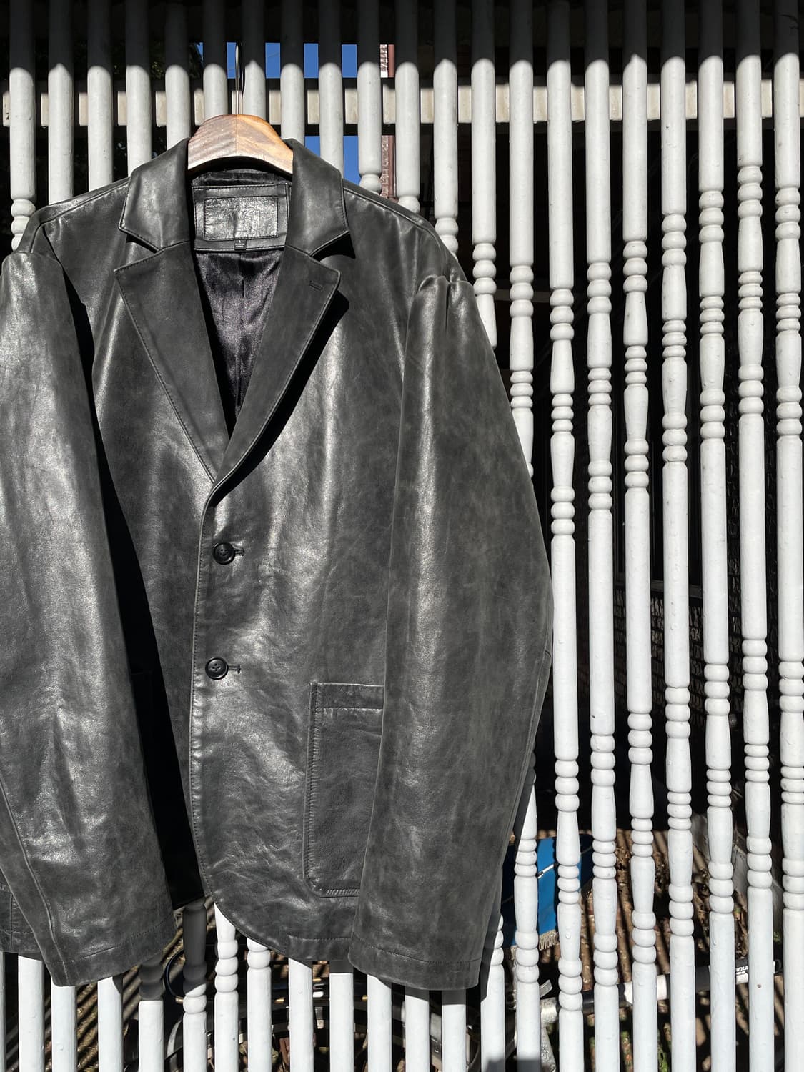 Stüssy Leather Sports Coat 상품이미지2