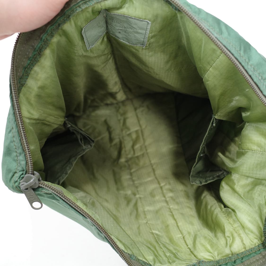 90s 미 해병대 조종사 헬멧 가방 ideal 지퍼  상품이미지6