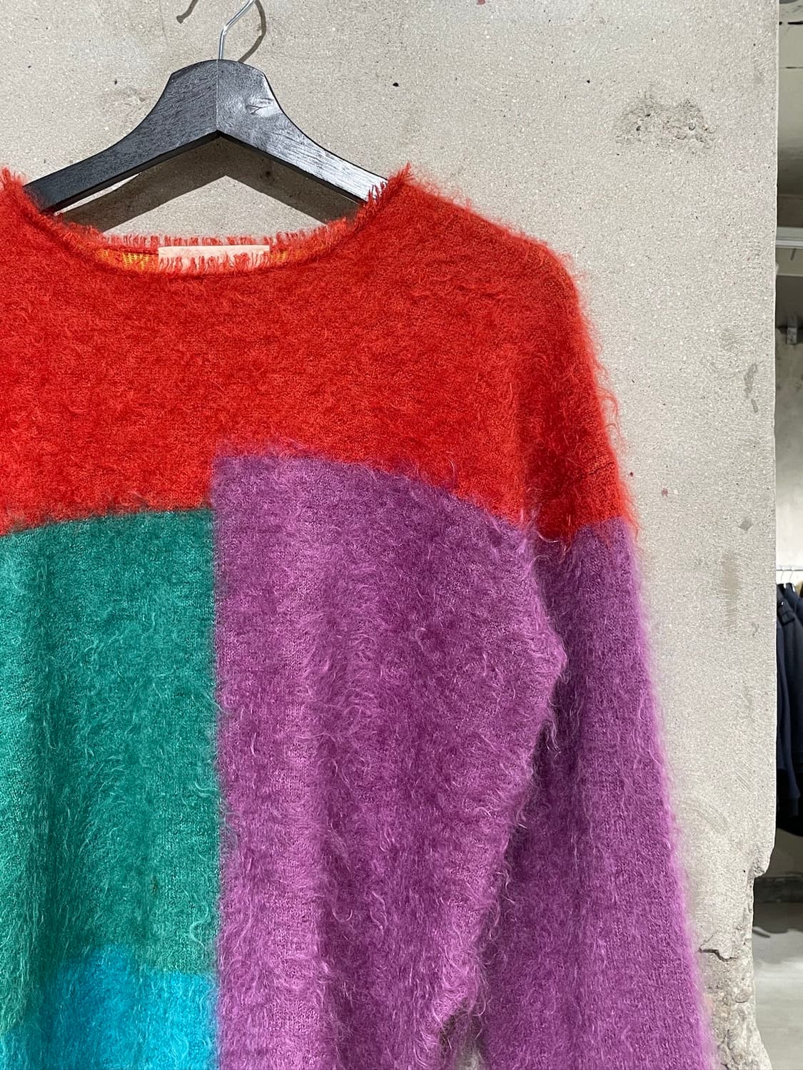 포츠 1961 믹스 블럭 모헤어 니트 상품이미지3