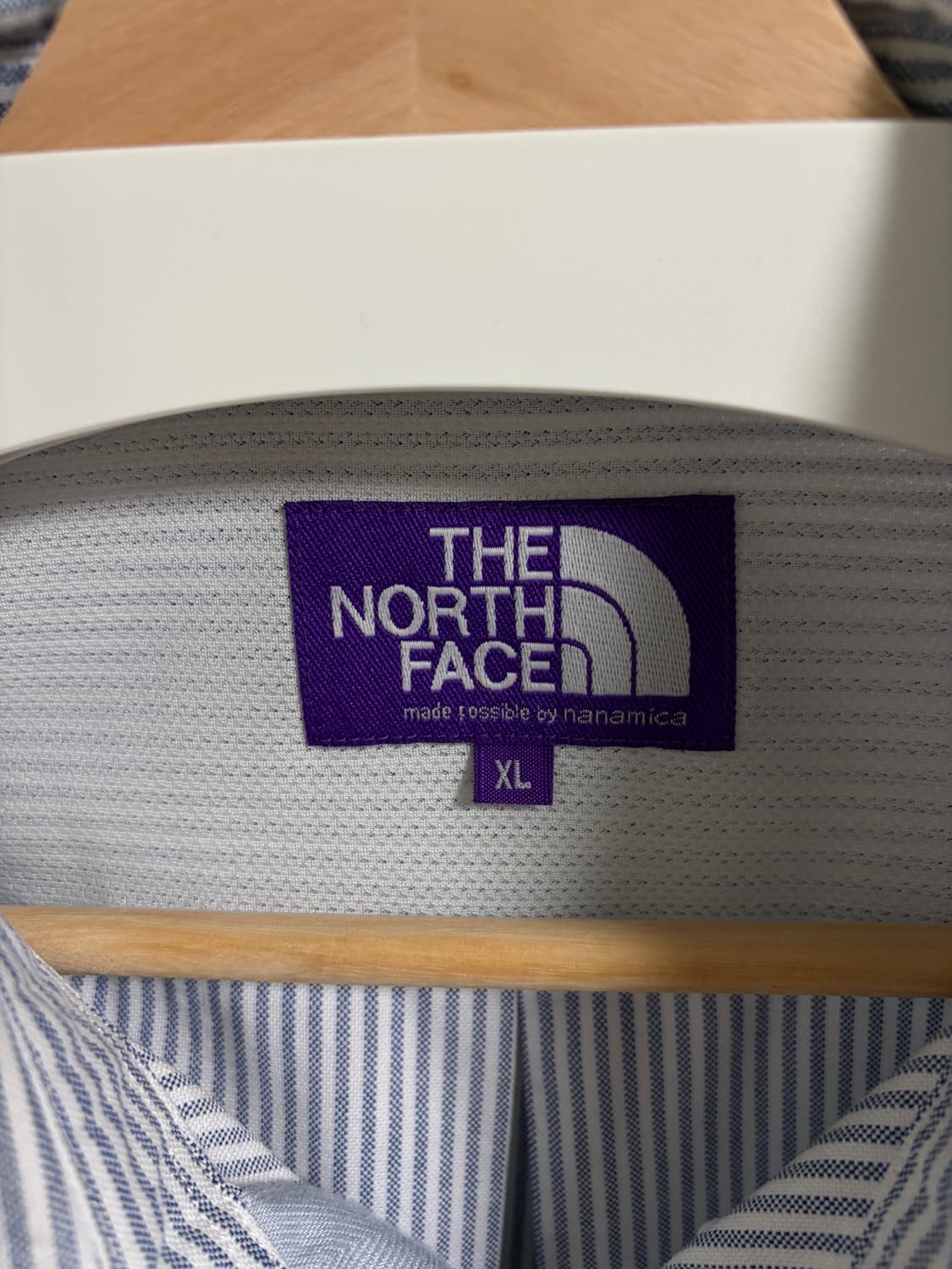 노스페이스 퍼플라벨 스트라이프 OX B.D셔츠 상품이미지3