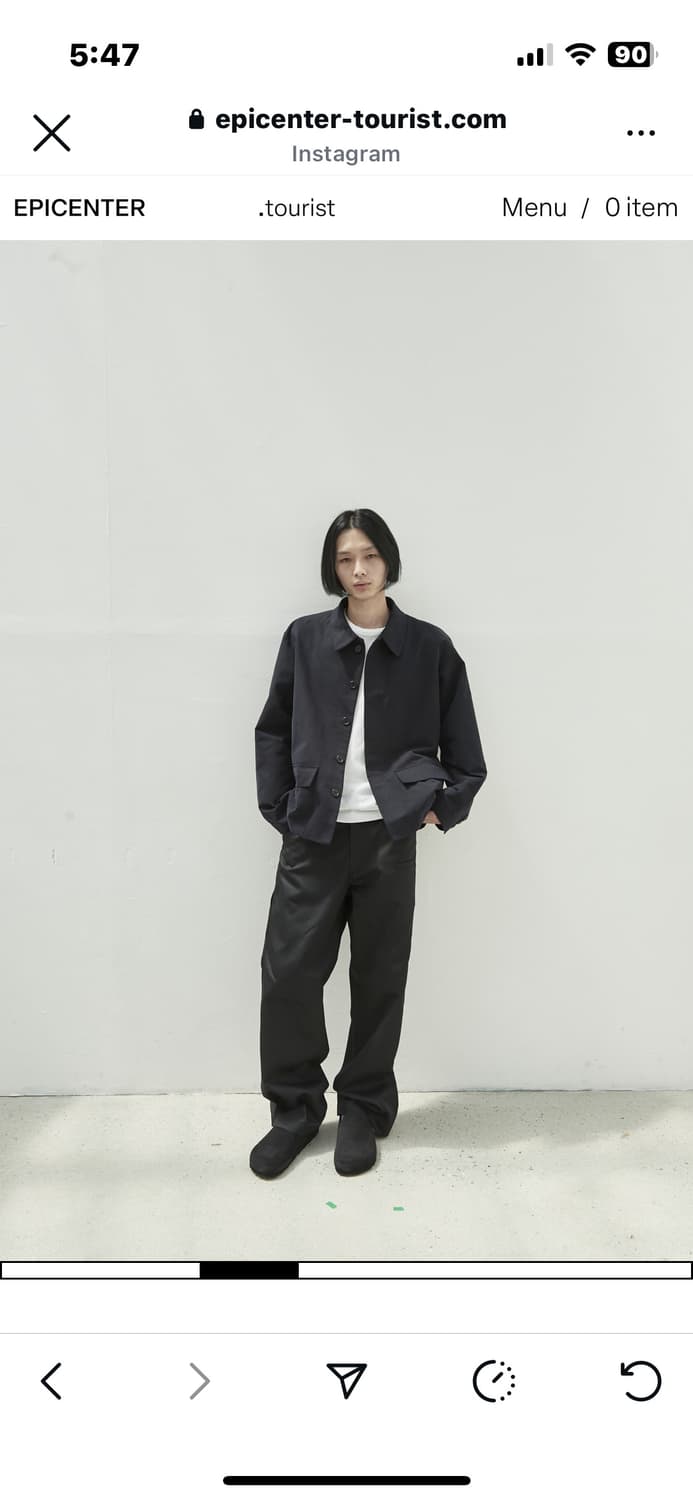 Alby trouser 6차 리오더 L 상품이미지5