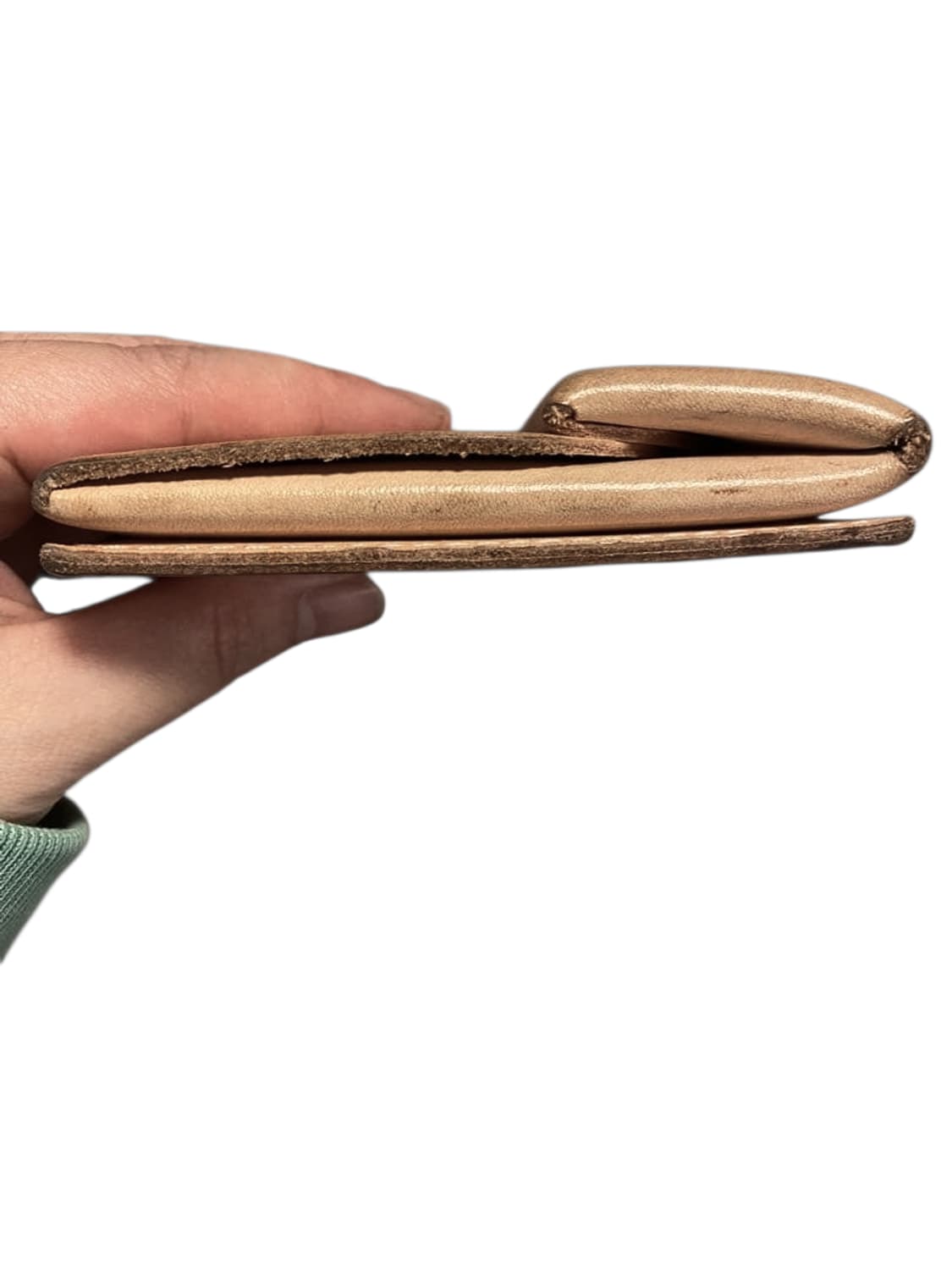 헨더스킴 미니멀 소가죽 지갑 상품이미지5