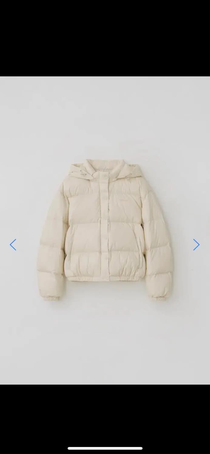 타낫 푸퍼 패딩 크림 상품이미지1