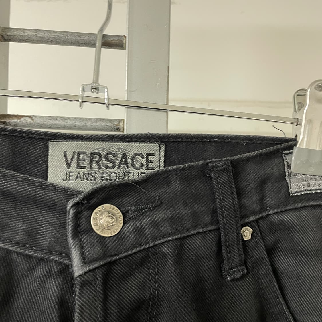 베르사체 블랙 데님 팬츠 32/42 상품이미지6