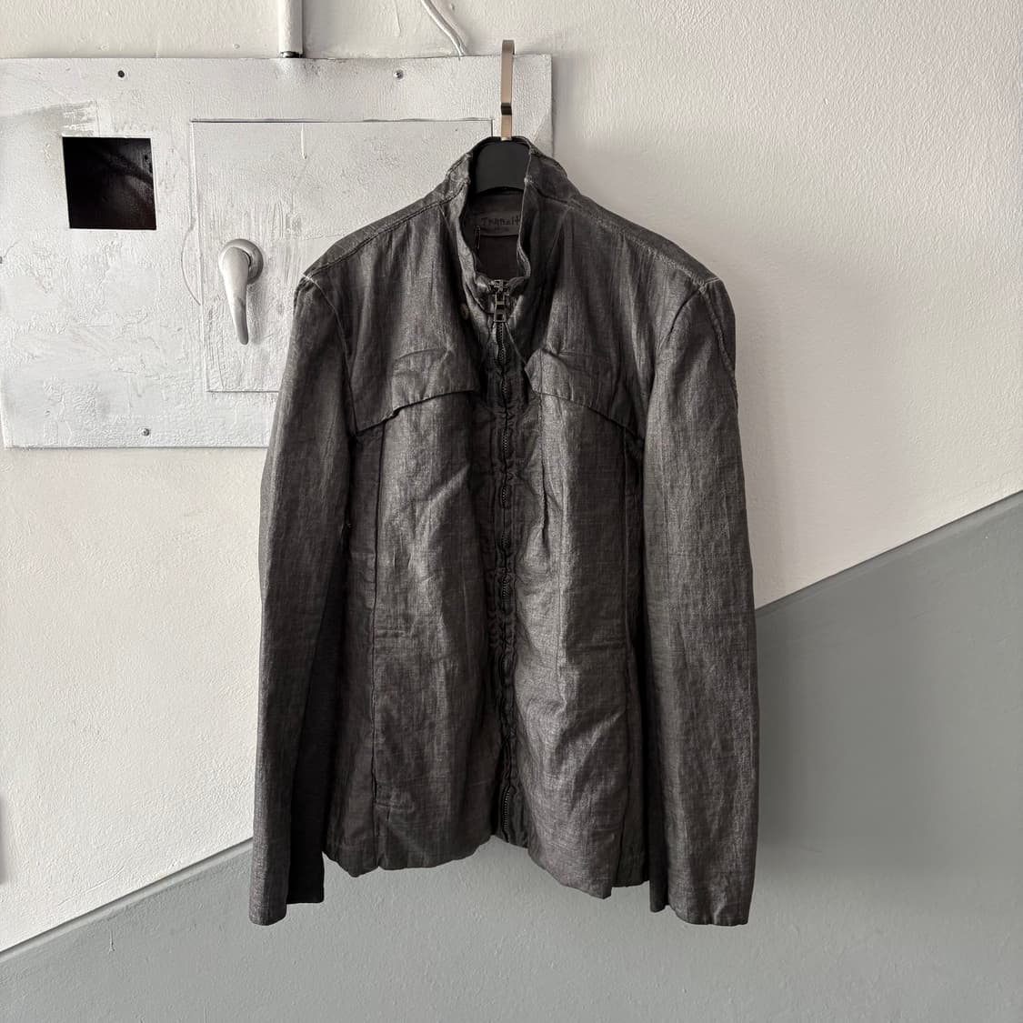 TRANSIT 트랜싯 코팅 집업 자켓 상품이미지3