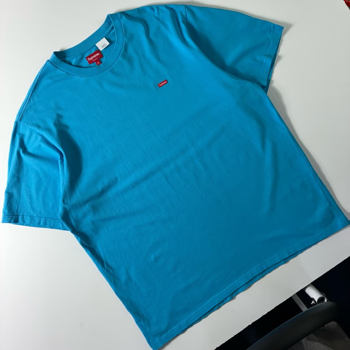 Supreme  슈프림 스몰박스 라이트블루 반팔 티셔츠  상품이미지1