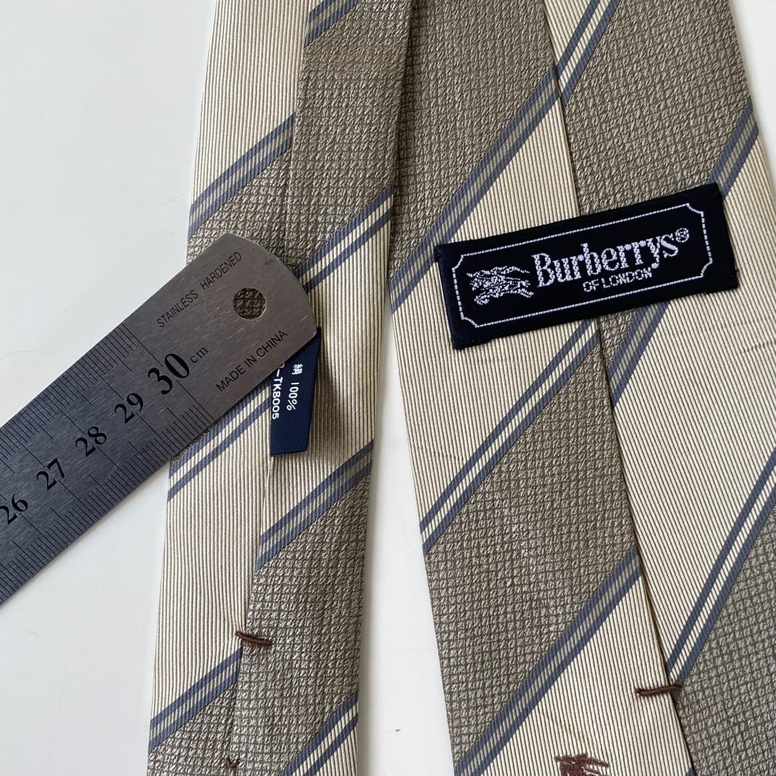 버버리 심플로고 명품 정품 넥타이 (Burberry) 상품이미지5