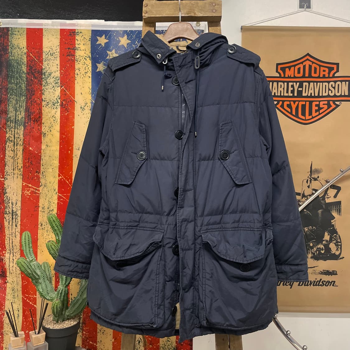 90s 폴로 랄프로렌 N3B 구스 다운 밀리터리 마운틴 파카 자켓 상품이미지1