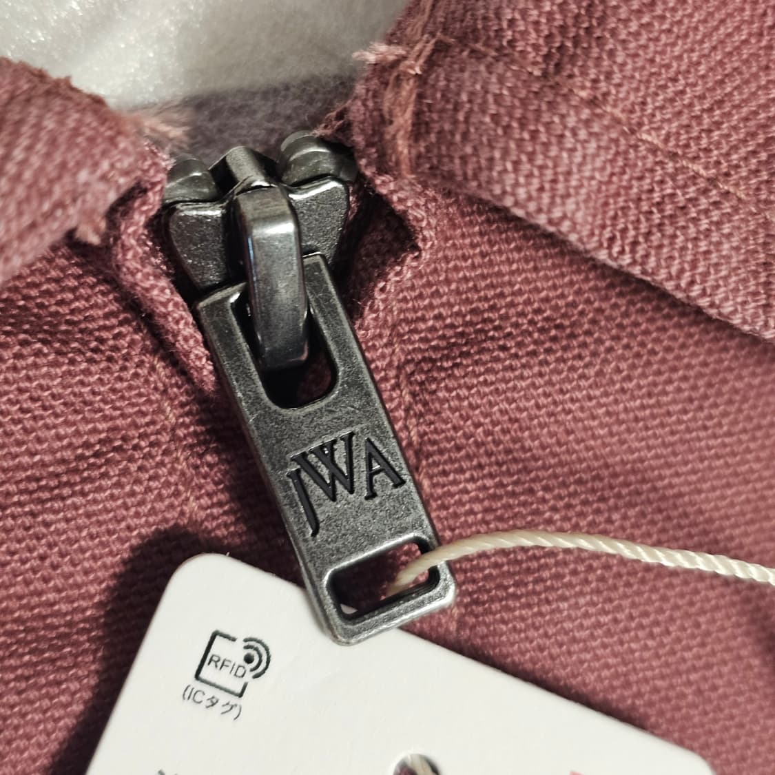 XL 새제품) 유니클로 X JW앤더슨 집업 블루종 더스티 핑크 피오 착용 상품이미지8