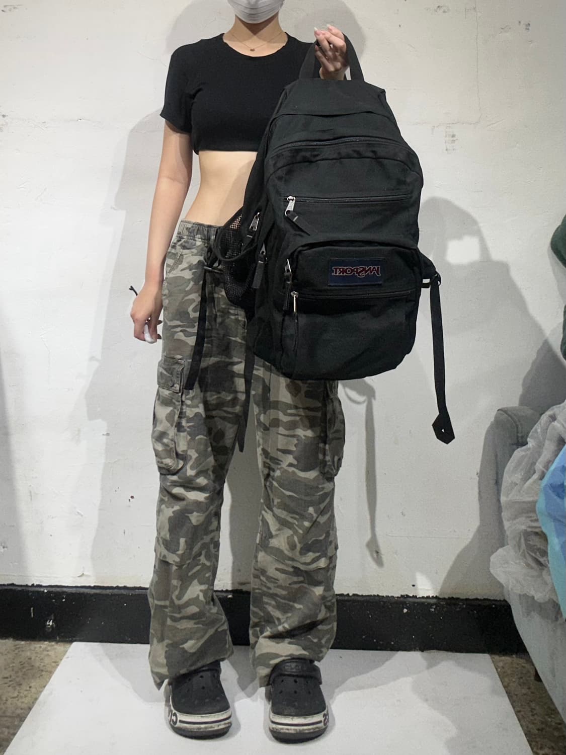 잔스포츠 블랙 백팩 가방 상품이미지2