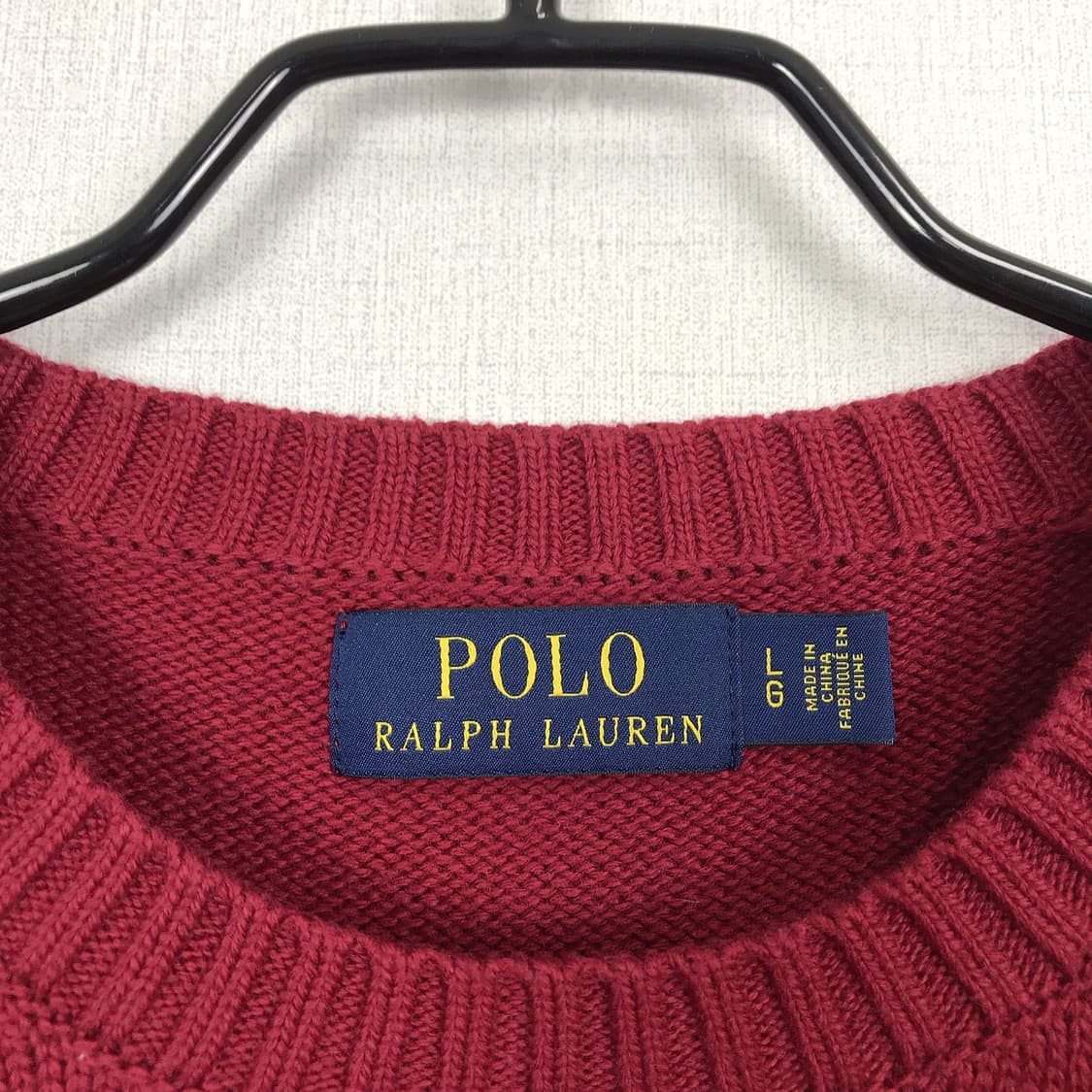 폴로 랄프로렌 POLO 코튼 니트 남성L 상품이미지7