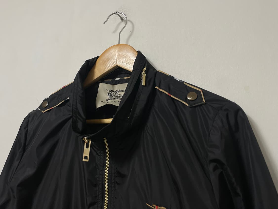 66-77 Burberry 버버리 로고 올드스쿨 빈티지 루즈핏 바람막이 상품이미지2