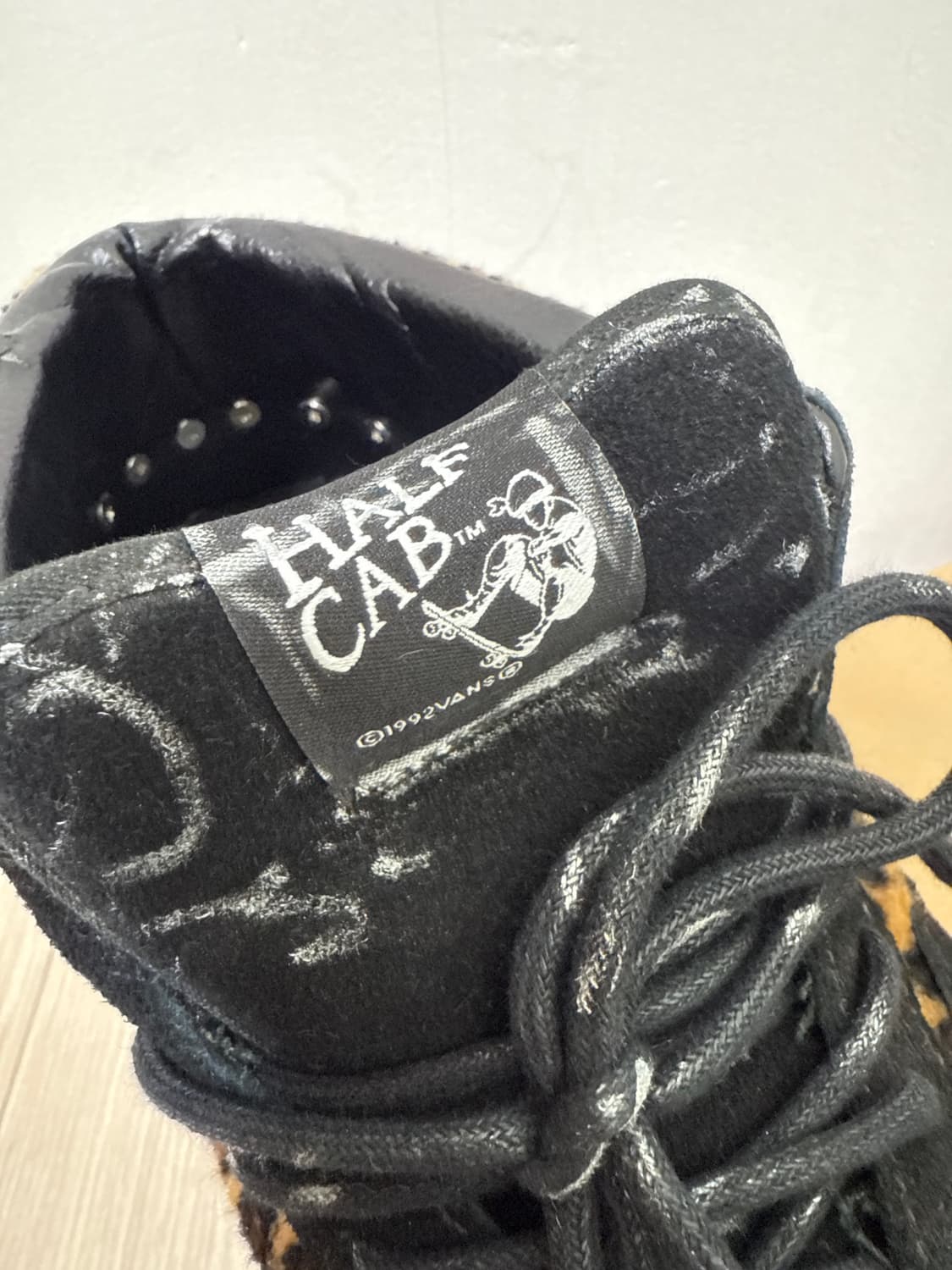 Revenge Madeo 디자이너 반스하프캡 레오파드 커스텀 슈즈 상품이미지9