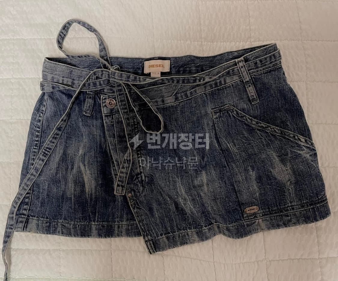 빈티지 디젤 로우라이즈 레이어드 스커트 상품이미지2