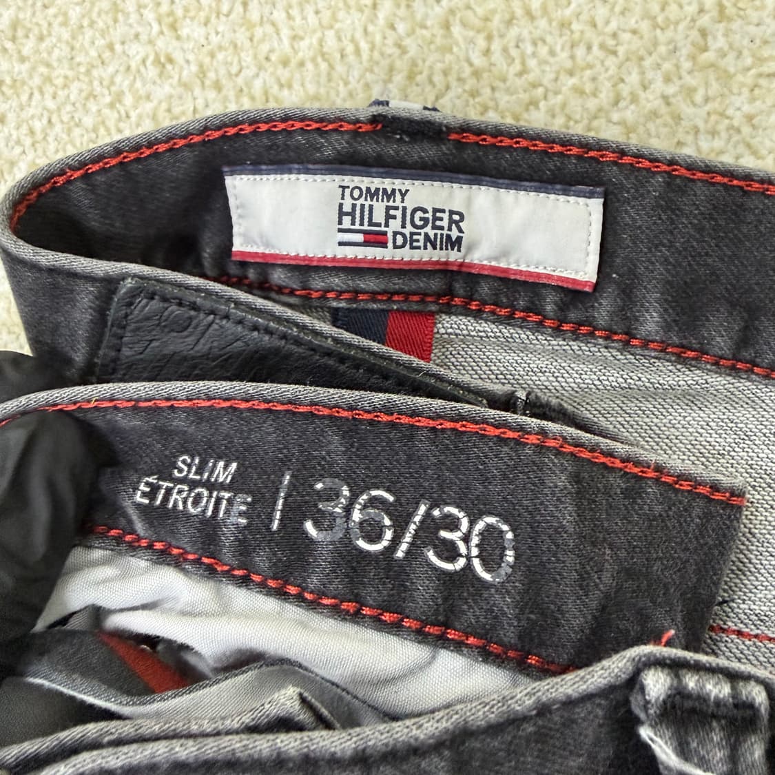 36/30 타미힐피거 슬림핏 데님팬츠 0127T2 상품이미지4