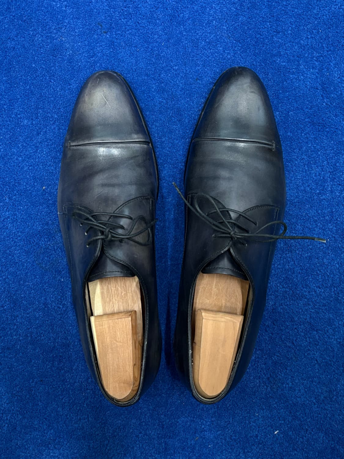 벨루티(Berluti) 알레산드로 베네치아 레더 홀컷 - UK 8 상품이미지2