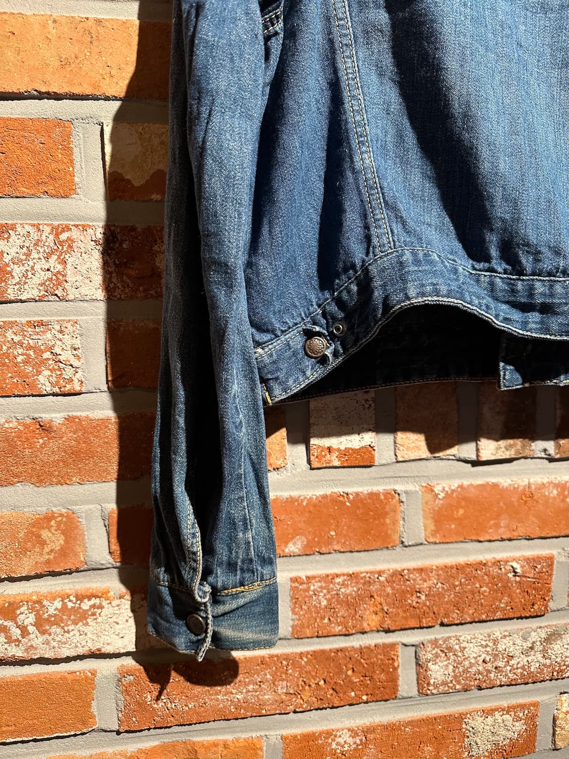 70s USA 빈티지 데님 트러커 자켓 상품이미지7