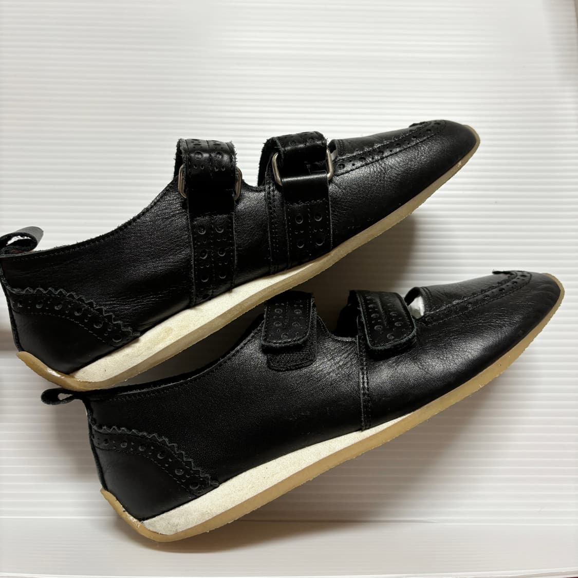 Comme des garcons 꼼데가르송 트리콧 메리제인 스니커즈 상품이미지7