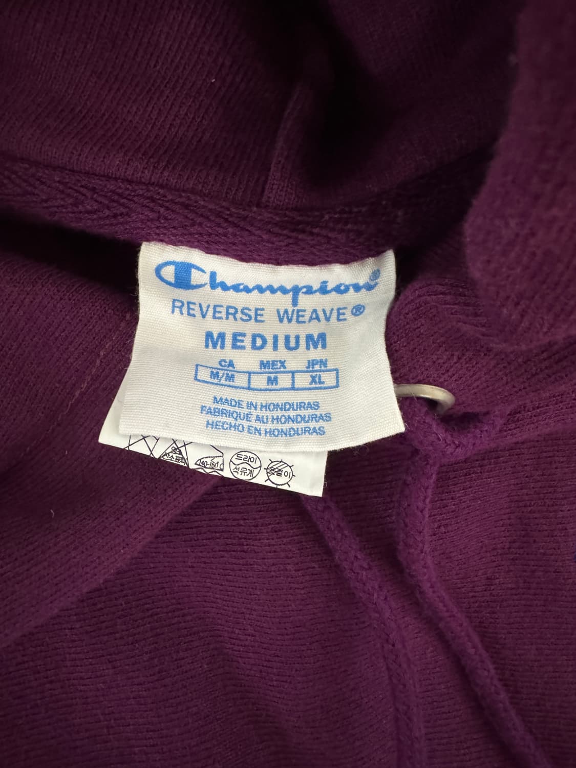 챔피온 리버스위브 후드티 m 상품이미지3