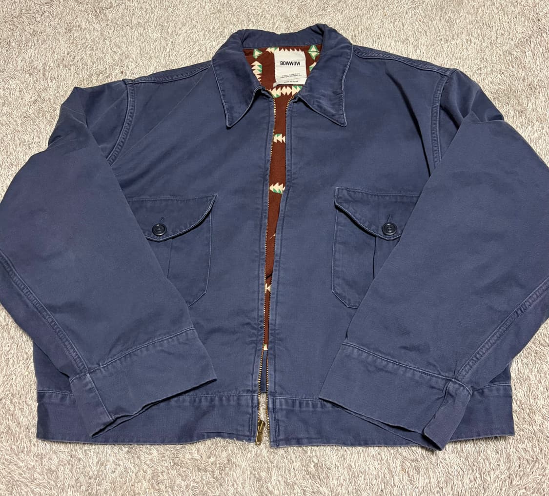 바우와우 블루 워커 자켓 재킷 XXL 상품이미지1
