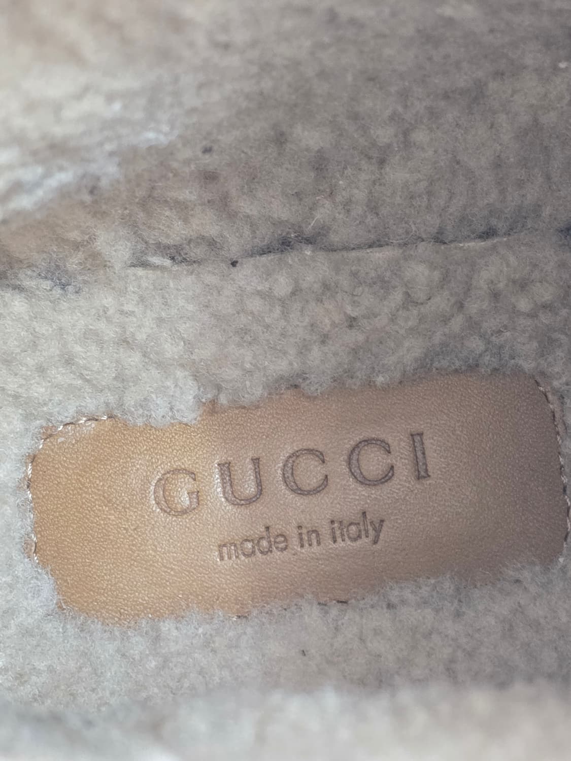 (정품) 구찌 GG 홀스빗 부츠 36 (털 어그부츠 명품 여자 신발) 상품이미지6