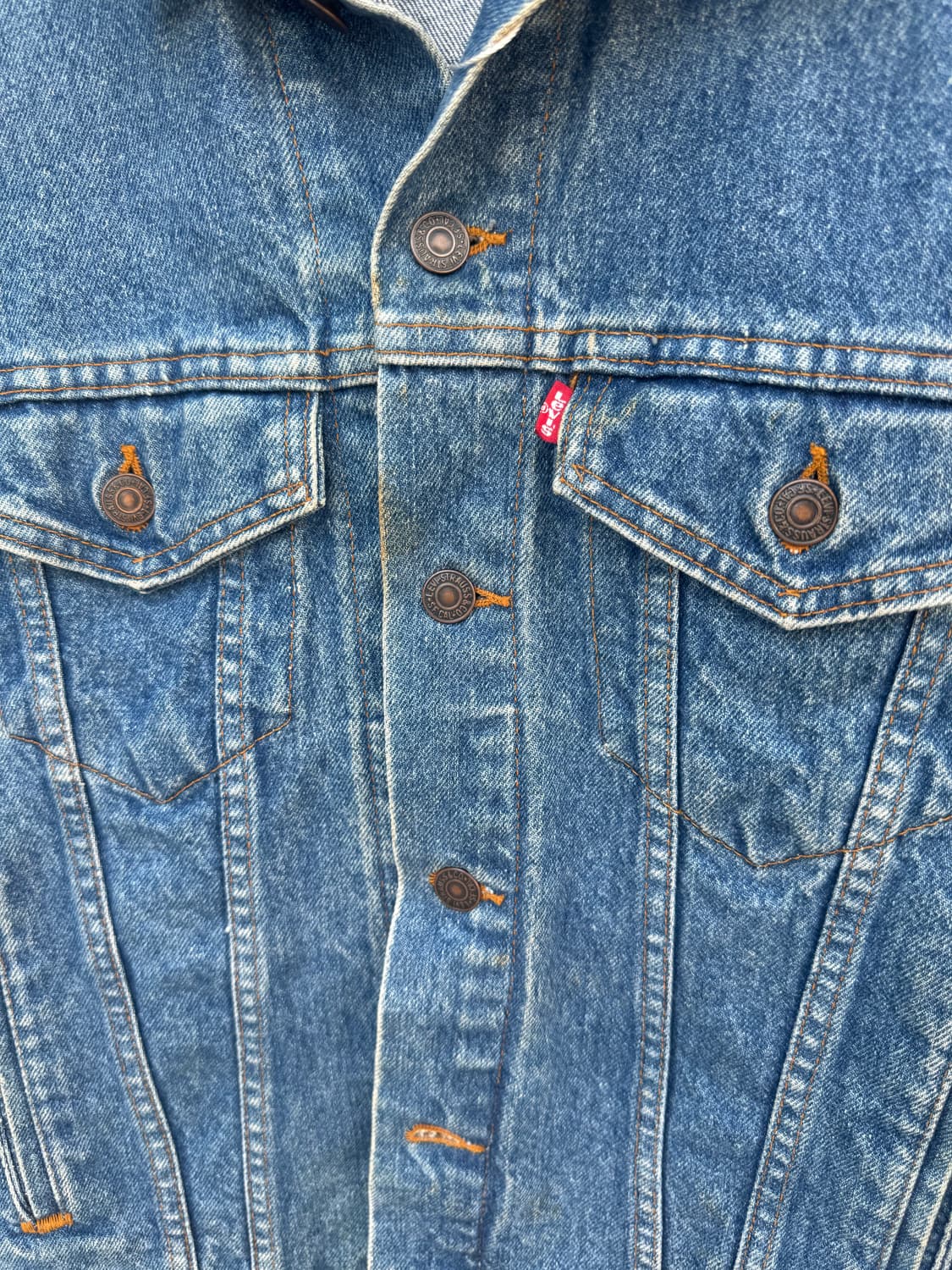 90s levis 리바이스 3rd usa 데님 트러커 자켓 38 상품이미지4