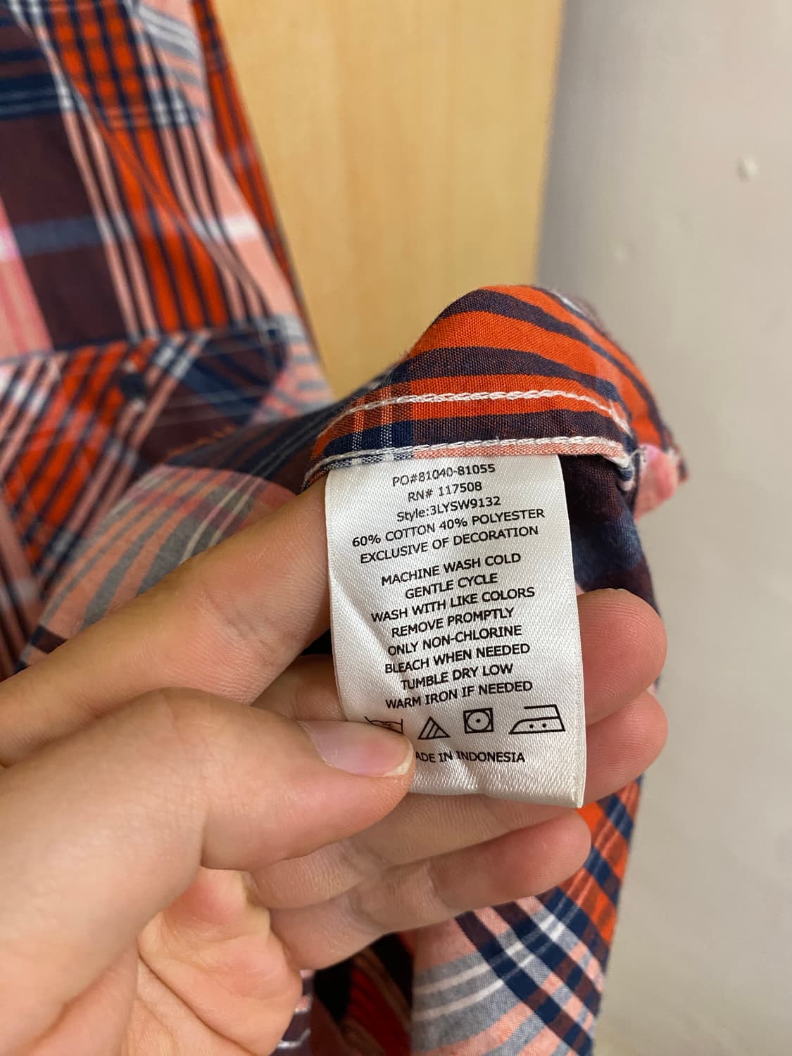 LEVI'S check shirts (2XL) 리바이스 체크 워크셔츠 상품이미지7
