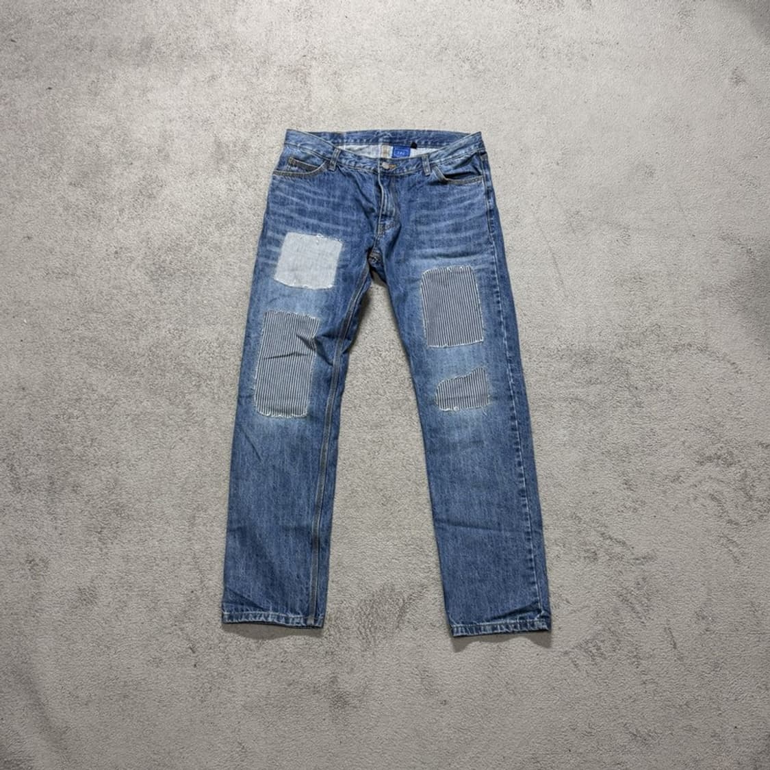 로맨틱크라운 패치워크 데님 XL 상품이미지1