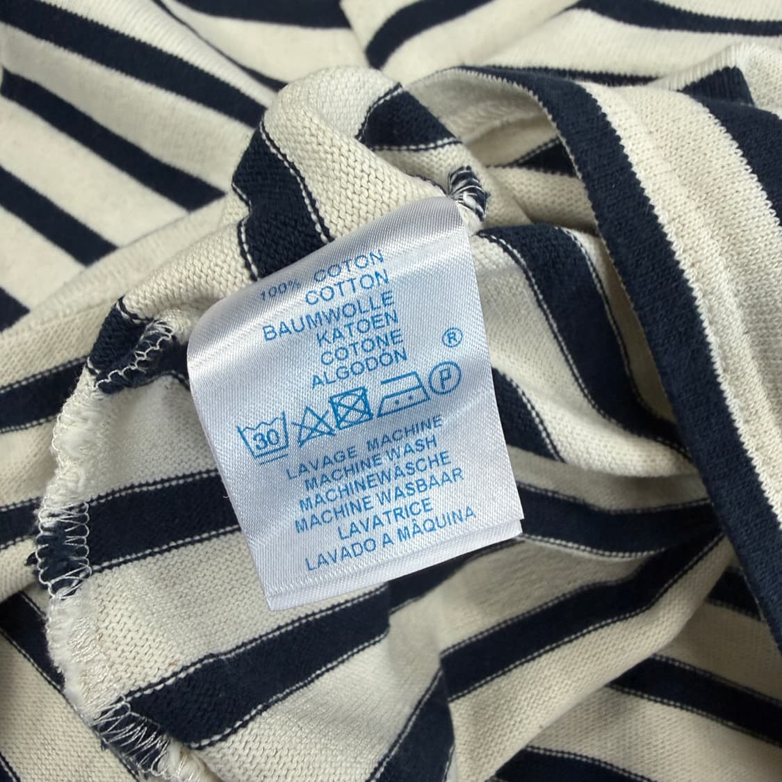 (XXL)세인트 제임스 SAINTJAMES 스트라이프 티셔츠(흰남) 상품이미지6