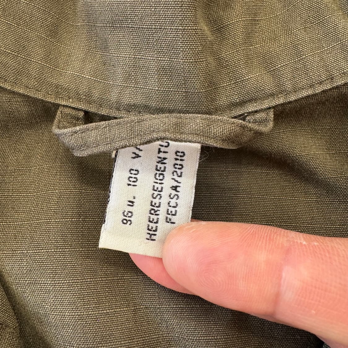 빈티지 오스트리아군 필드 자켓 (L)   상품이미지5