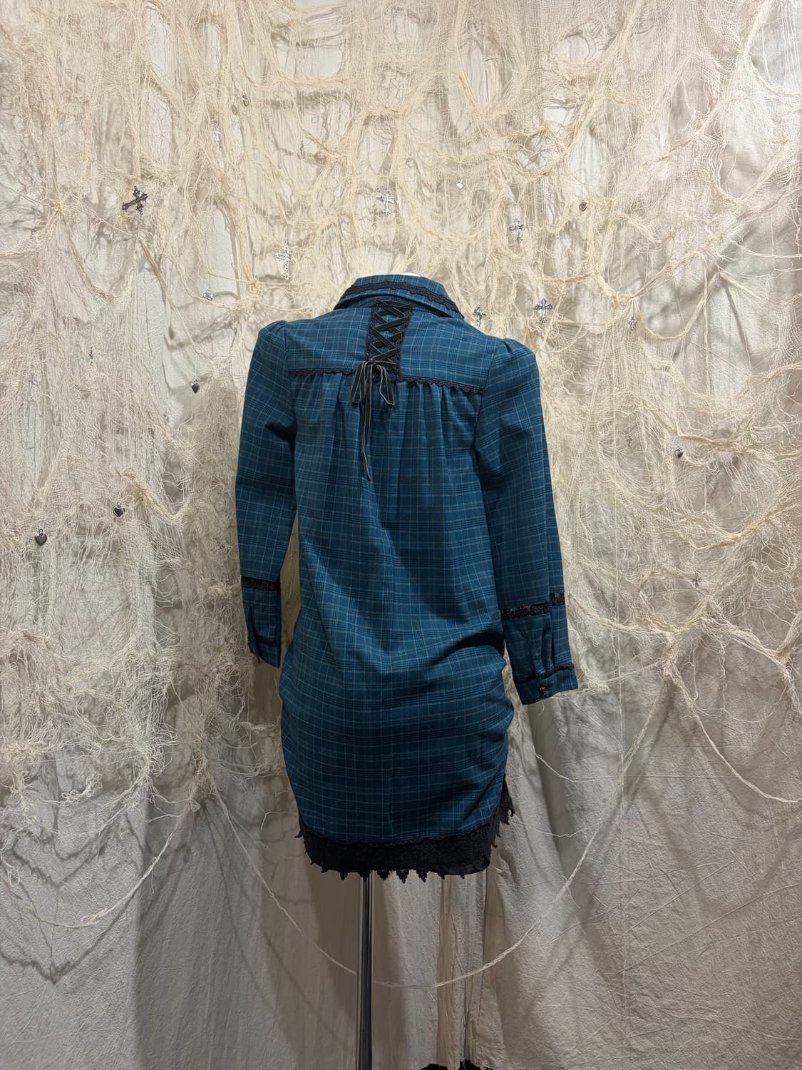 AXES FEMME Gothic lace antique one piece 상품이미지2