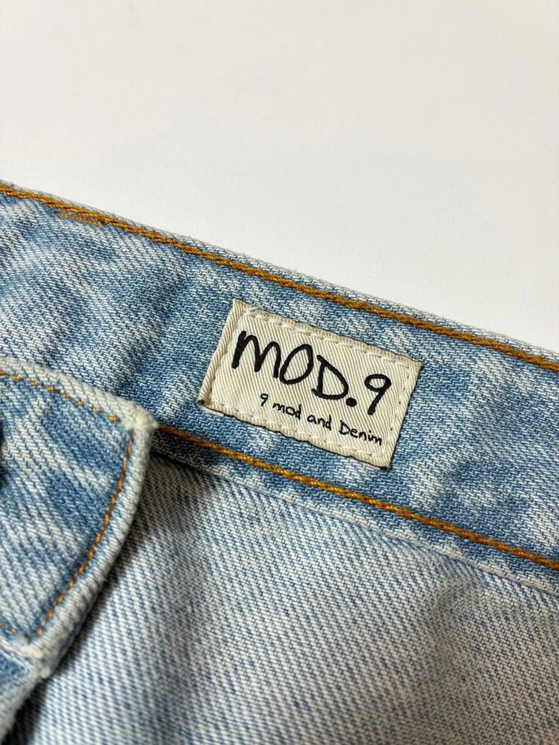 모드나인 Mod9 페이딩 스트레이트 데님 팬츠 PN9148 상품이미지7