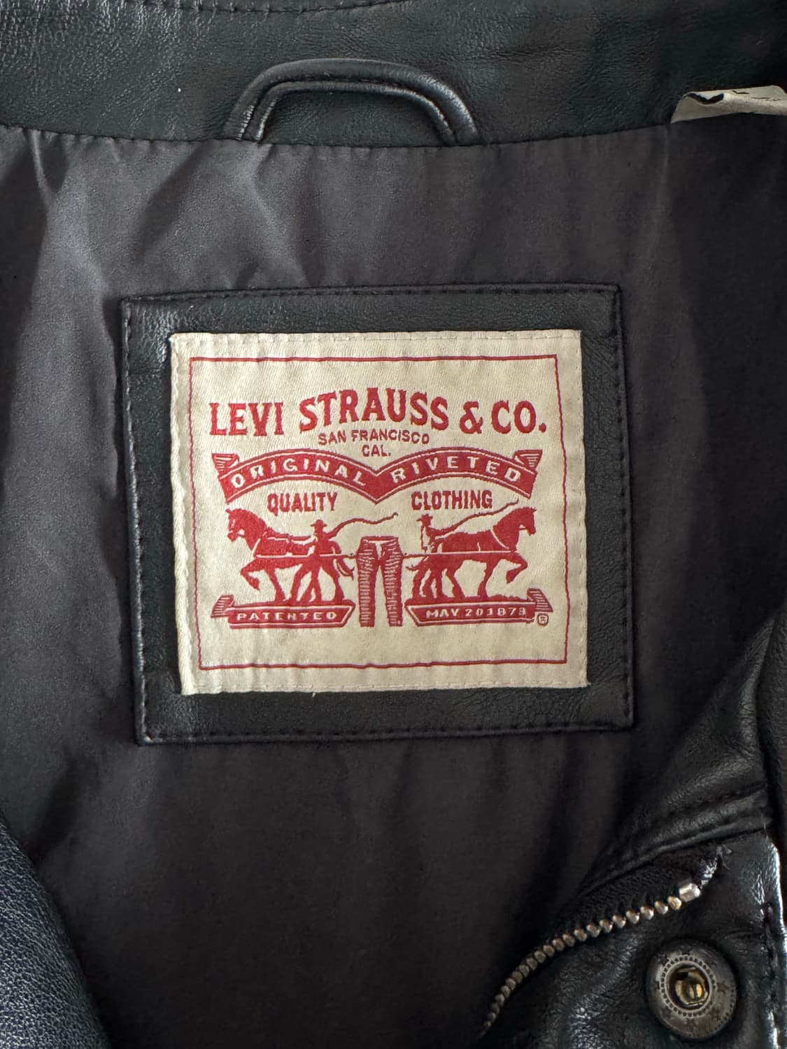 [L] 리바이스 레더 트러커 자켓 상품이미지4