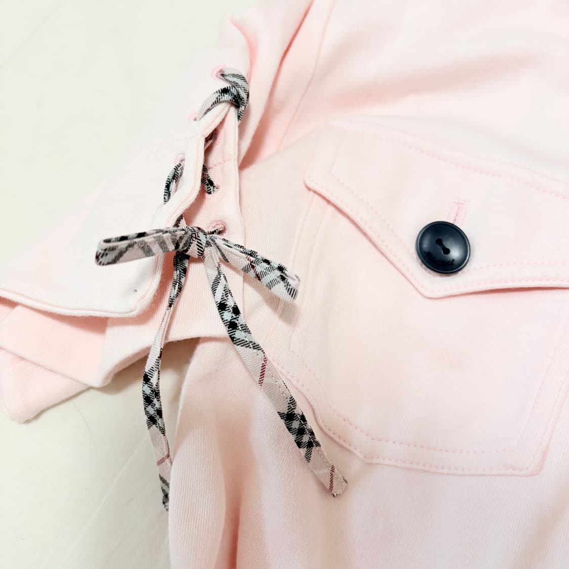 버버리 블루라벨 연핑크 딸기우유 로걀탑 갸루 솜빈티지 상품이미지2